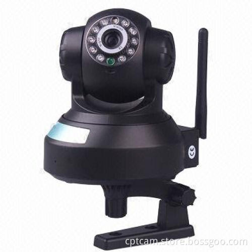 H264 Wi-fi Megapixels PTZ Camera with Motion Detection, Android iPhone Mobile View and 32GB TF Slot